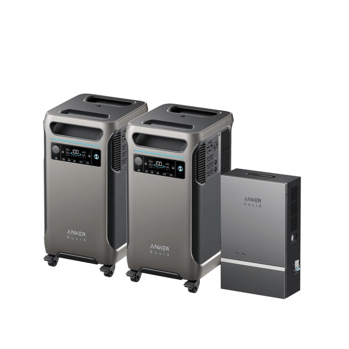 Anker Solix | 2x F3800 (12kW | 7.68kWh) + Smart Home Power Kit with Free Protective Cover image 5