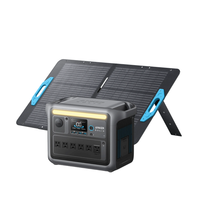 Anker Solix | C1000X Solar Generator + 100W Solar Panel