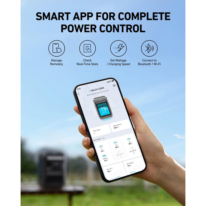 Anker Solix | C200 DC Portable Power Station - 60,000mAh (192Wh) | 200W image 12