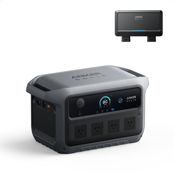 Anker Solix | C2000 Gen 2 2048Wh Portable Power Station - 2,400W
