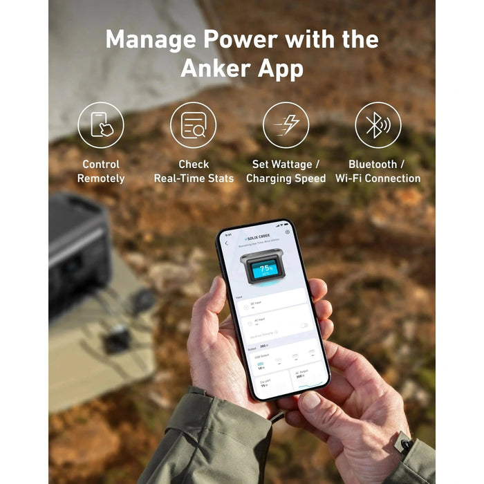 Anker Solix | C800X Portable Power Station 768Wh | 1200W image 12