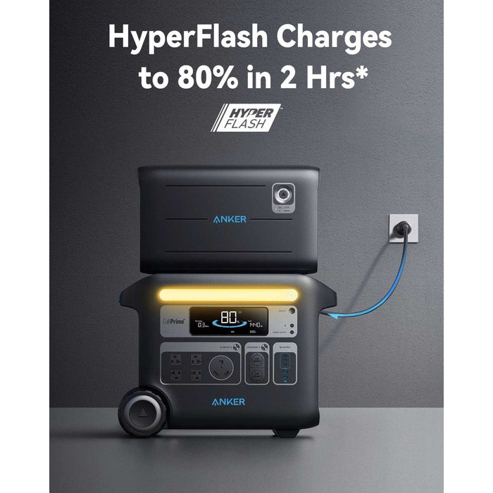 Anker Solix | F2600 + BP2600 Expansion Battery - 5120Wh | 2400W image 2