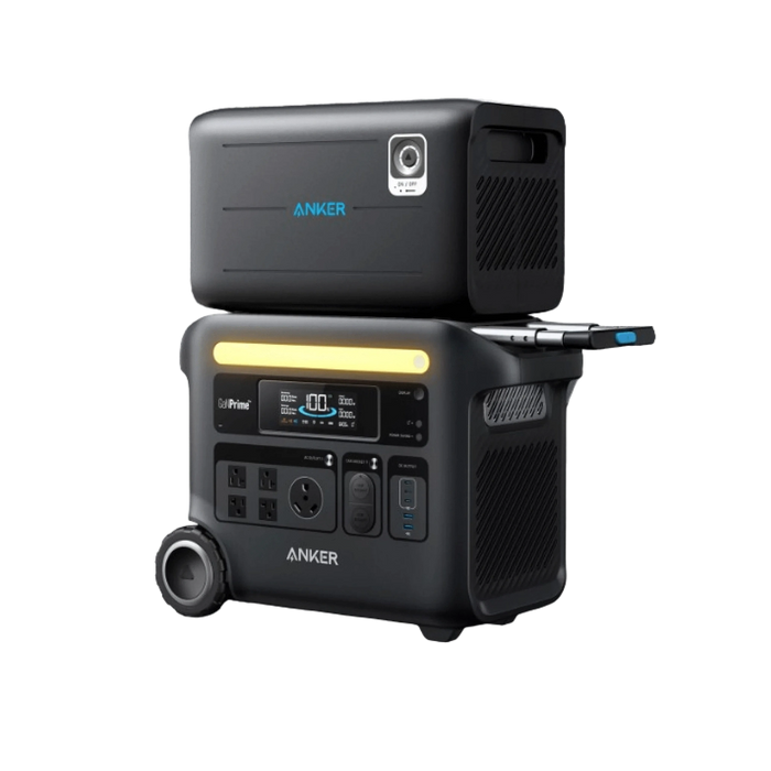 Anker Solix | F2600 + BP2600 Expansion Battery - 5120Wh | 2400W