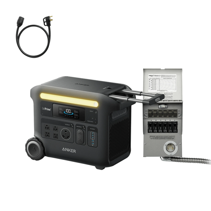 Anker Solix | F2600 + Home Backup Kit Transfer Switch + Cable