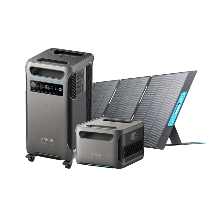 Anker Solix | F3800 + Expansion Battery + 400W Solar Panel with Free Protective Cover image 7