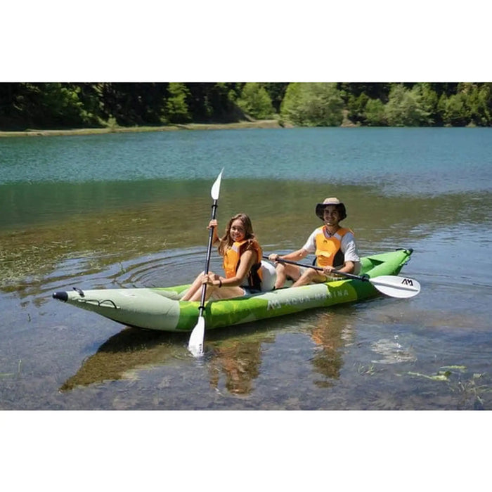 Aqua Marina | Betta 13'6"-412 Recreational Kayak – 2-Person Inflatable Deck Kayak with Paddle Set