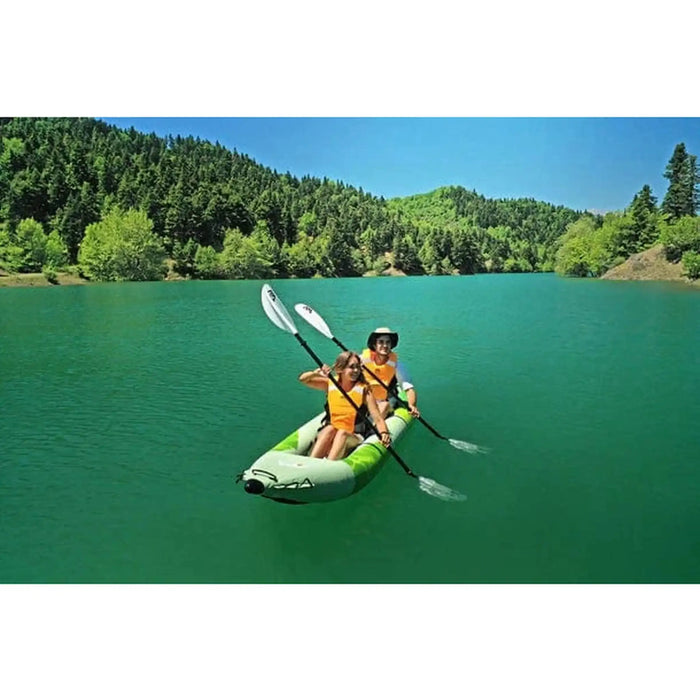 Aqua Marina | Betta 13'6"-412 Recreational Kayak – 2-Person Inflatable Deck Kayak with Paddle Set