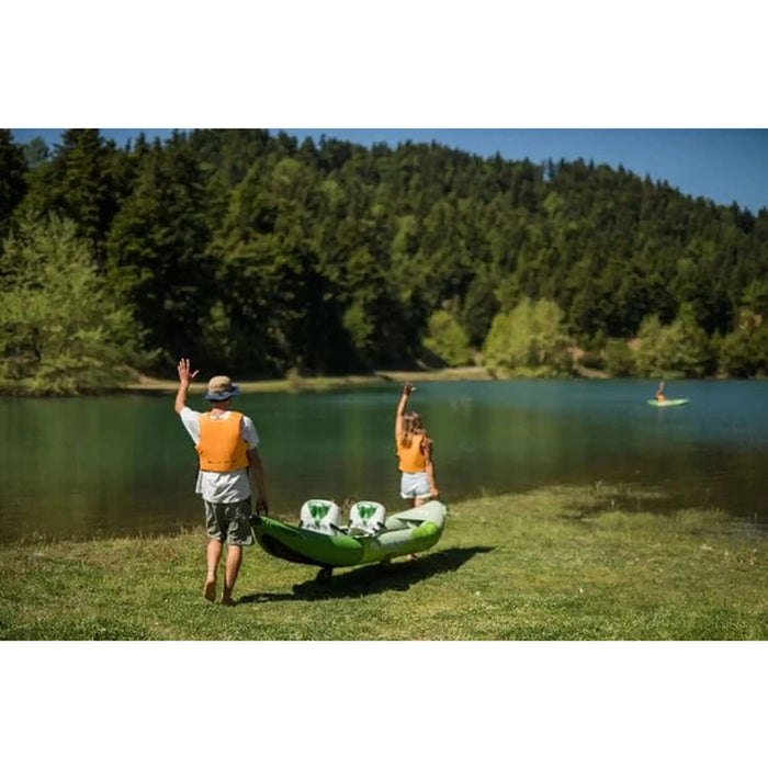 Aqua Marina | Betta 13'6"-412 Recreational Kayak – 2-Person Inflatable Deck Kayak with Paddle Set