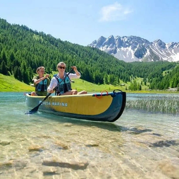Aqua Marina | Tomahawk Air-C 15'8' – High Pressure Speed Canoe, 2/3-Person, 4.78m/33", DWF Deck Paddles Excluded