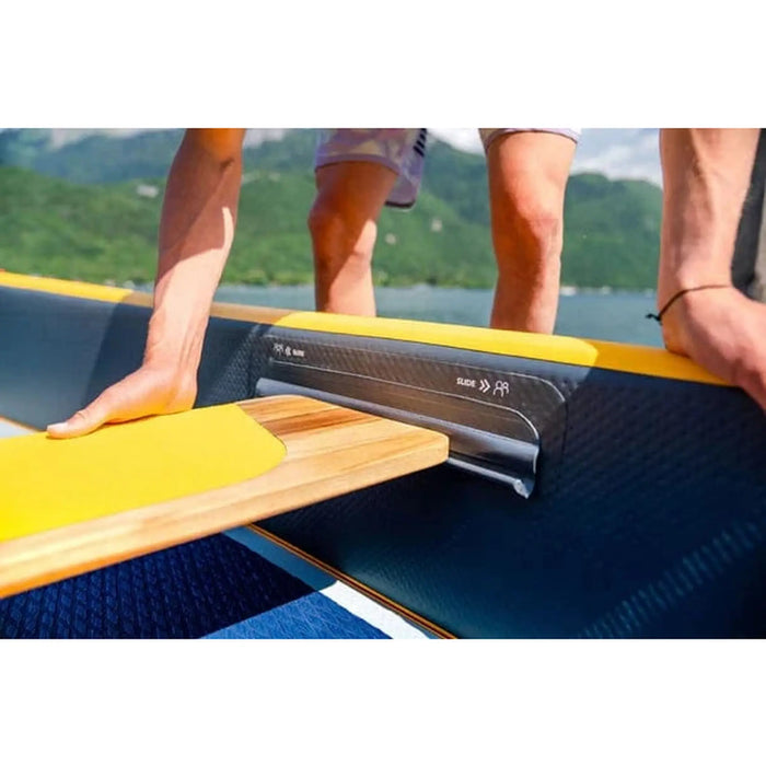 Aqua Marina | Tomahawk Air-C 15'8' – High Pressure Speed Canoe, 2/3-Person, 4.78m/33", DWF Deck Paddles Excluded