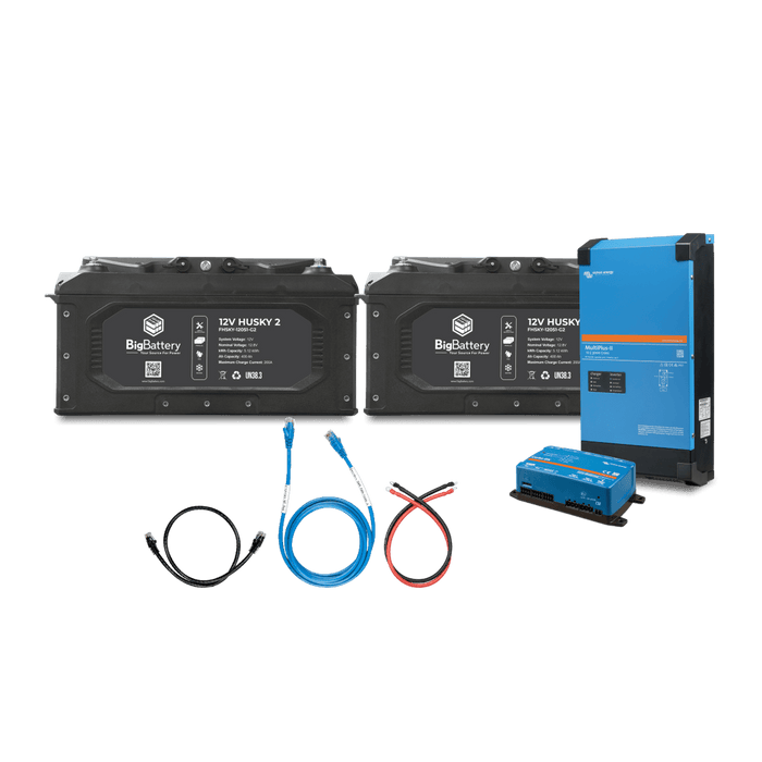 Big Battery | 12V 2X HUSKY 2 KIT – Victron image 1