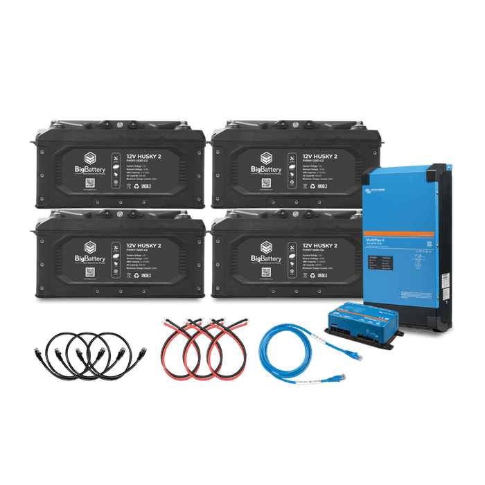 Big Battery | 12V 4X HUSKY 2 KIT – Victron image 1