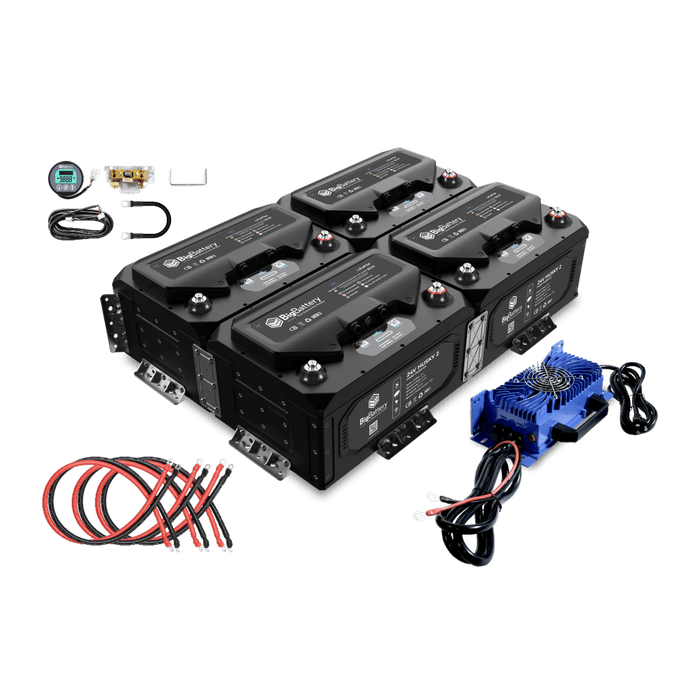 Big Battery | 24V 4X HUSKY 2 KIT with Charger image 1