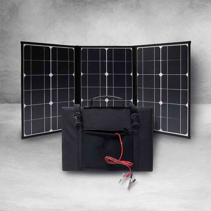 Dakota Lithium | Folding Fast-Charge 12V 50W Solar Panel image 1