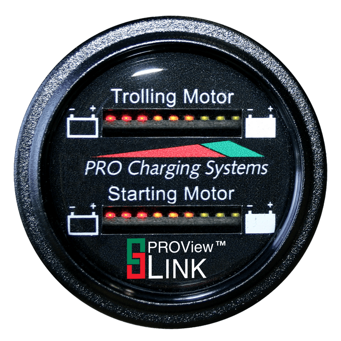 Dual Battery Fuel Gauge 24V/12V with 15ft Lead