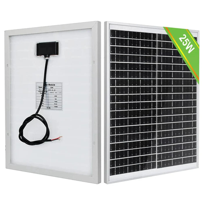 Eco-Worthy | 25W 12V Monocrystalline Solar Panel Trickle Charger Kit image 6