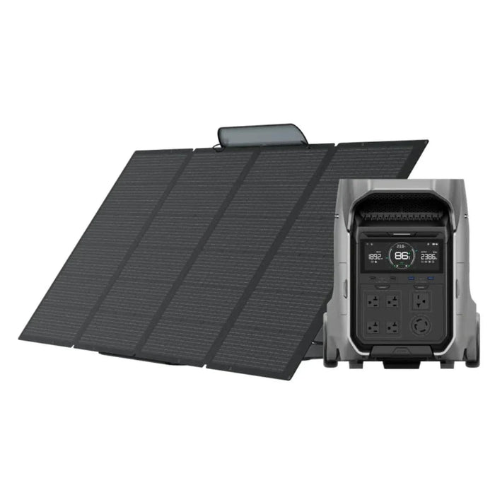 EcoFlow | DELTA Pro 3 Portable Power Station + 400W Portable Solar Panel image 1