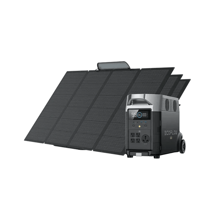 EcoFlow | DELTA Pro + 400W Portable Solar Panels image 3