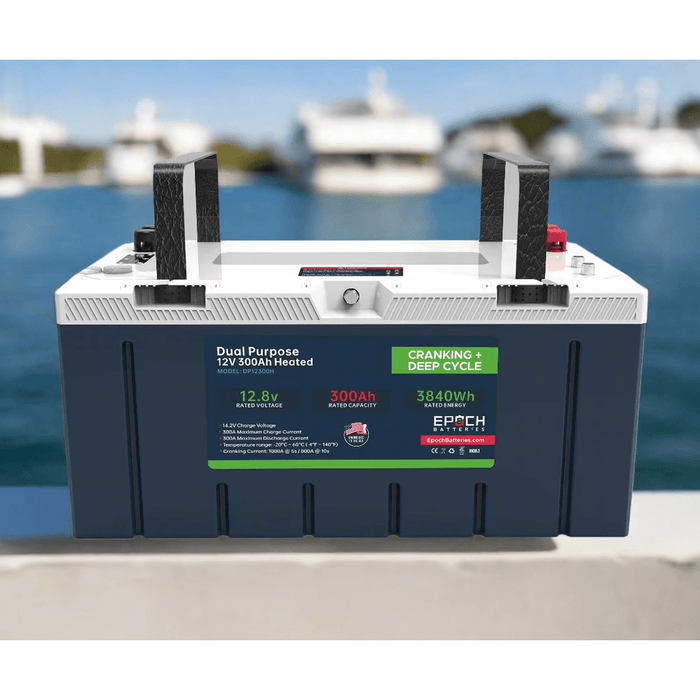 Epoch Batteries | 12V 300Ah - Group 8D - Cranking & Deep Cycle Lithium Battery (Dual Purpose) image 4