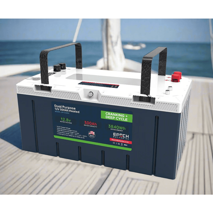 Epoch Batteries | 12V 300Ah - Group 8D - Cranking & Deep Cycle Lithium Battery (Dual Purpose) image 6