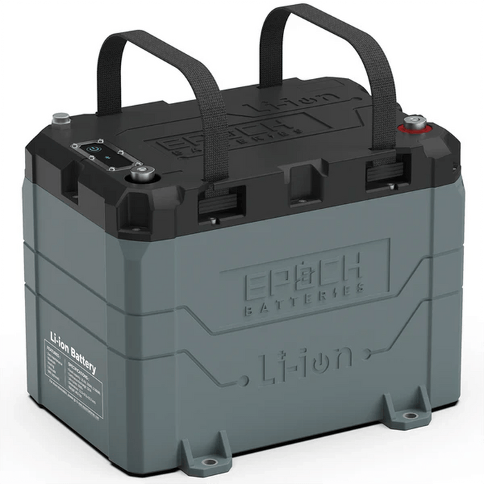 Epoch Batteries | 12V 50Ah LiFePO4 Lithium Battery - Bluetooth, Heating, Waterproof image 4