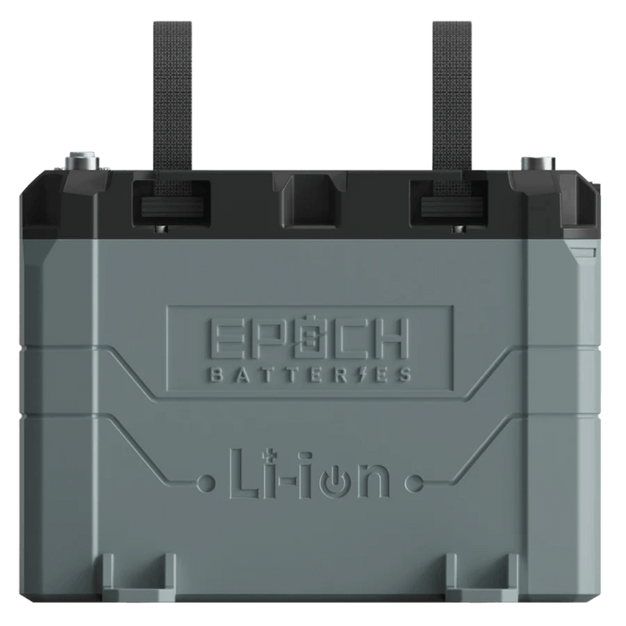 Epoch Batteries | 24V 50Ah LiFePO4 Lithium Battery - Bluetooth, Heating, Waterproof