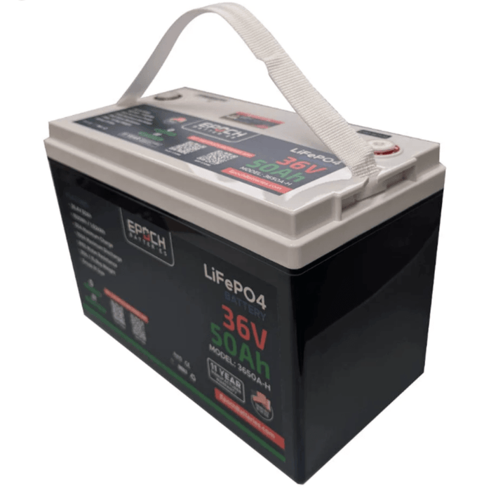 Epoch Batteries | 36V 50Ah - Group 31 - Bluetooth Heating IP54 Waterproof image 1