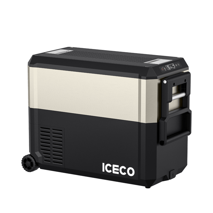 ICECO | JP50 Pro Dual Zone Wheeled Portable Freezer With Cover - Gold 50 LT image 1
