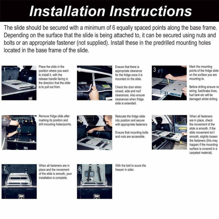 ICECO | Mounting Slide of JPPro/VL45/APL35/VL35Pro/VL45Pro Freezer image 7