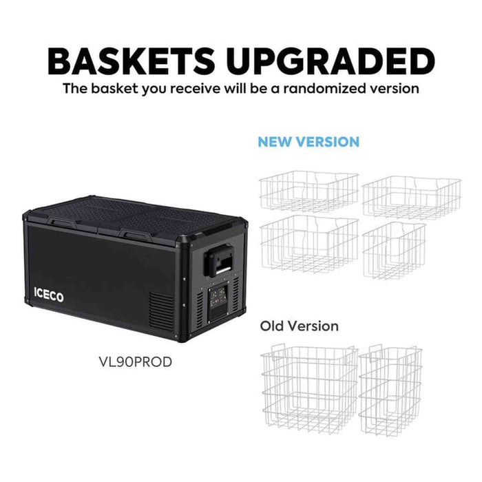 ICECO | VL90ProD Dual Zone Freezer 90 LT