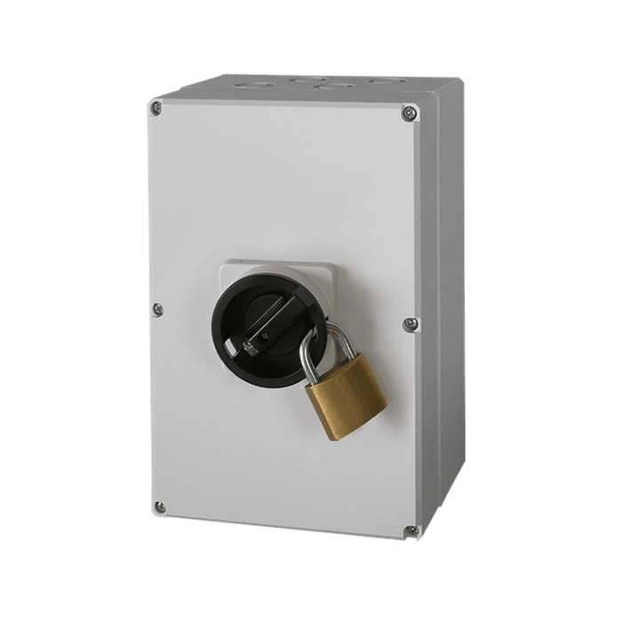 IMO | Enclosed DC Switch IP67, 48A 600 VDC 2 Pole 1 String
