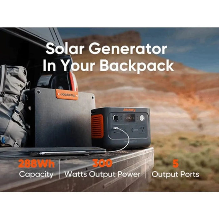 Jackery | Explorer 300 Plus + SolarSaga Solar Generator