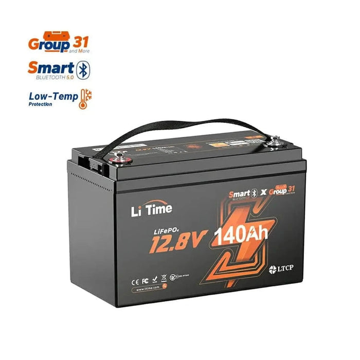 LiTime | 12V 140Ah Bluetooth Lithium Deep Cycle Battery for RV and Trolling Motor image 10