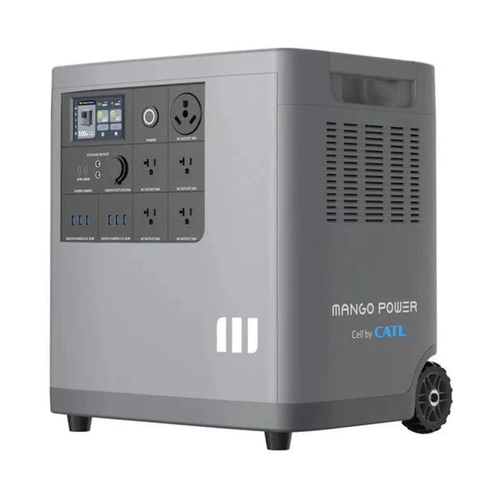 Mango Power | Mango Power E: 3kW/3.5kWh@120V Portable Power Station image 6