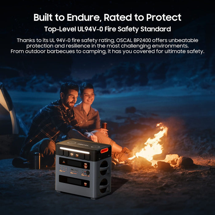 Oscal | PowerMax 2400 - 2400W Portable Power Station with 1872Wh Battery Capacity image 14
