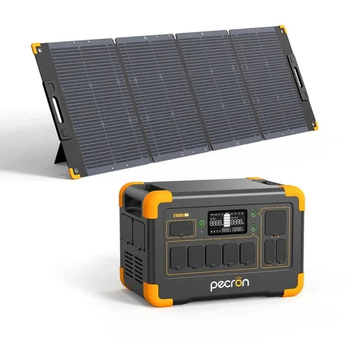PECRON | E1000LFP Portable Power Station + 200W Solar Kits image 11