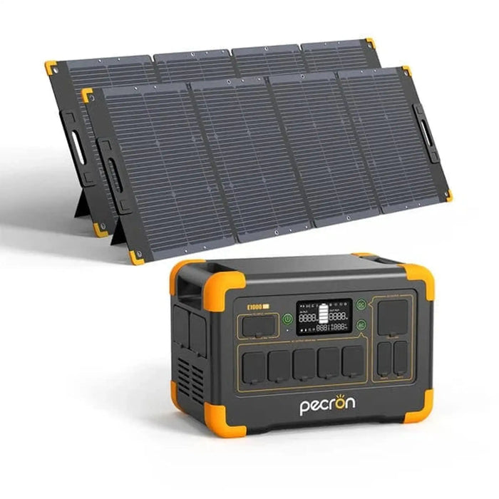 PECRON | E1000LFP Portable Power Station + 200W Solar Kits image 12