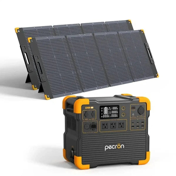 PECRON | E2400LFP Portable Power Station + 200W Solar Kits image 11