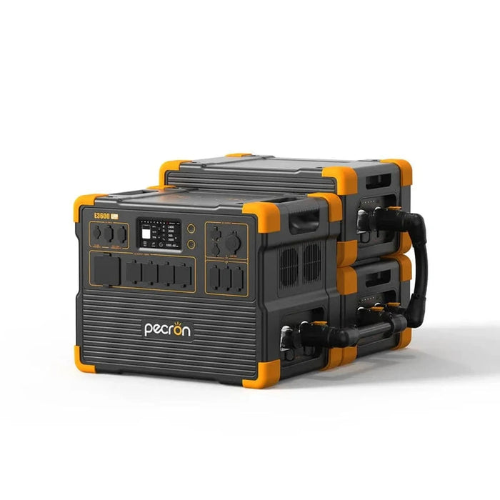 PECRON | E3600LFP Portable Power Station + EP3000-48V Expansion Battery image 10