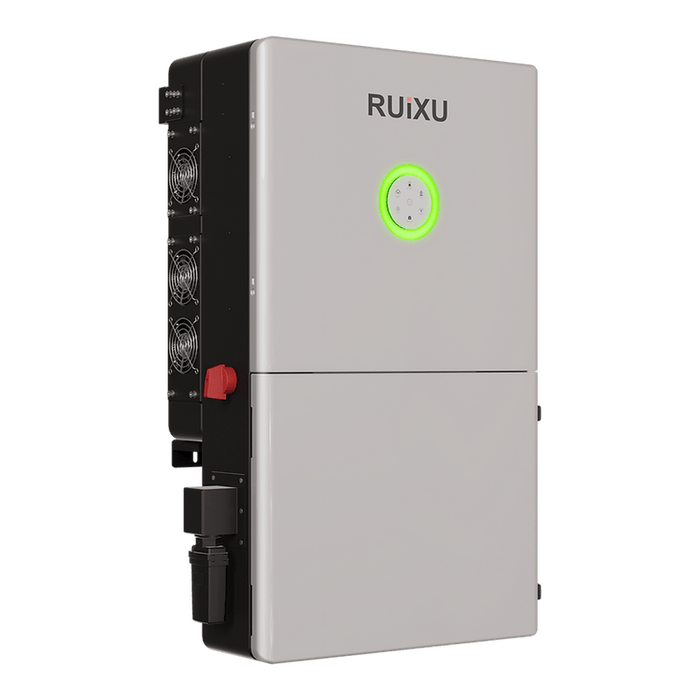 RUIXU | Split Phase Hybrid Inverter | PV: 90-550V | Battery: 40-60V | Output: 11.4kW | UL1741 image 2