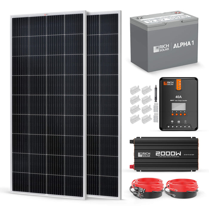 Rich Solar | 400 Watt Complete Solar Kit image 5