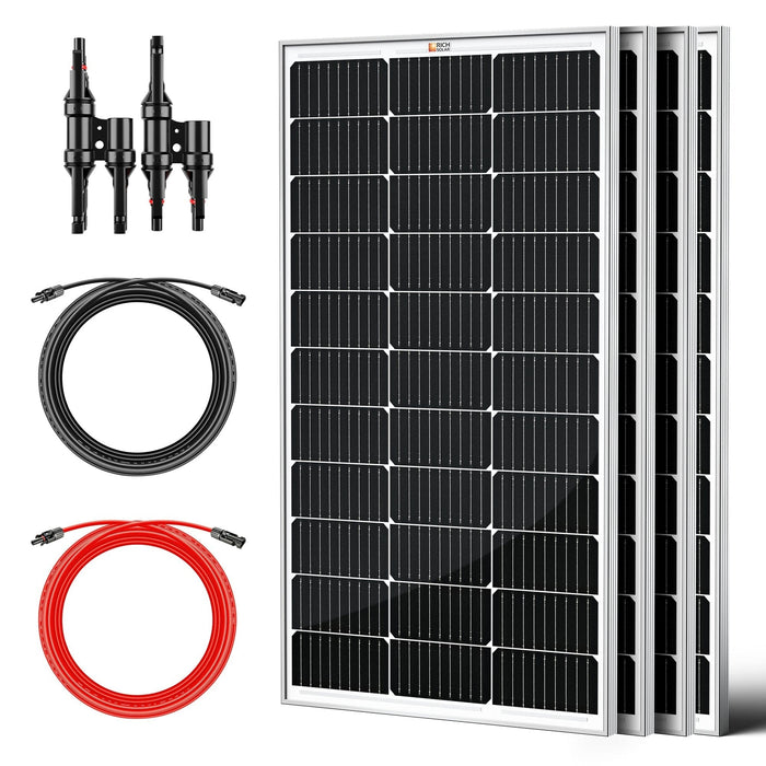 Rich Solar | 400 Watt Solar Kit for Solar Generators Portable Power Stations image 1