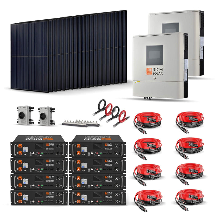 Rich Solar | 8000W 48V-120/240VAC Solar Kit image 2