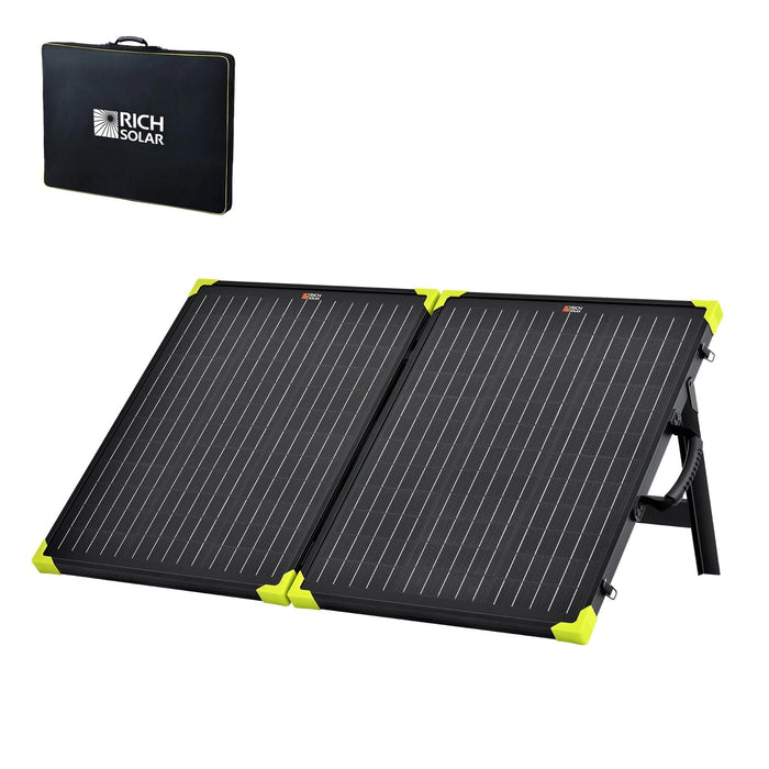 Rich Solar | MEGA 100 Portable Briefcase Solar Panel | 100 Watt Portable Solar Panel | Premier 12V Portable Solar Panel | High Efficiency image 19