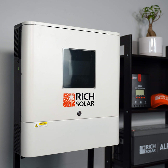 Rich Solar | NOVA 6500S | 6500 Watt (6.5kW) 48 Volt Off-Grid Hybrid Solar Inverter | Premium 6500W 48V Hybrid Inverter | UL Certified image 12
