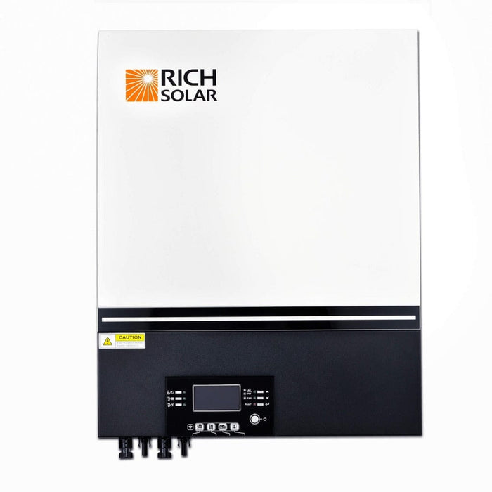Rich Solar | NOVA 6548 | 6500 Watt (6.5kW) 48 Volt Off-Grid Hybrid Solar Inverter | Premium 6500W 48V Hybrid Inverter  | UL Certified image 2