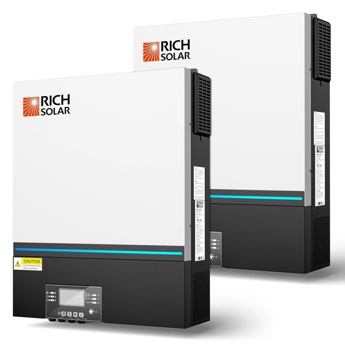 Rich Solar | NOVA 6548 | 6500 Watt (6.5kW) 48 Volt Off-Grid Hybrid Solar Inverter | Premium 6500W 48V Hybrid Inverter  | UL Certified image 7