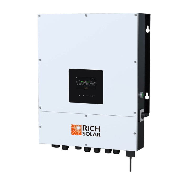 Rich Solar | NOVA 8K | 8000 Watt (8kW) 48V Split Phase Hybrid Inverter | 8000W PV Input, 6000W Continuous Output 120/240V image 1