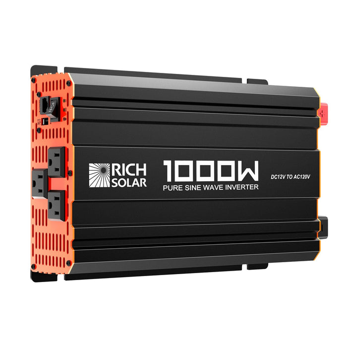 Rich Solar | NOVA PURE 1K | 1000 Watt (1kW) 12 Volt Industrial Pure Sine Wave Inverter | Powerful 1000W 12V Off-Grid Inverter | Top Rated image 8