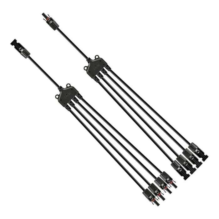 Rich Solar | Y Branch Parallel Adapters 4-to-1 | 4-to-1 Weatherproof Parallel Adapters for Solar Panels | Easy to Install image 4